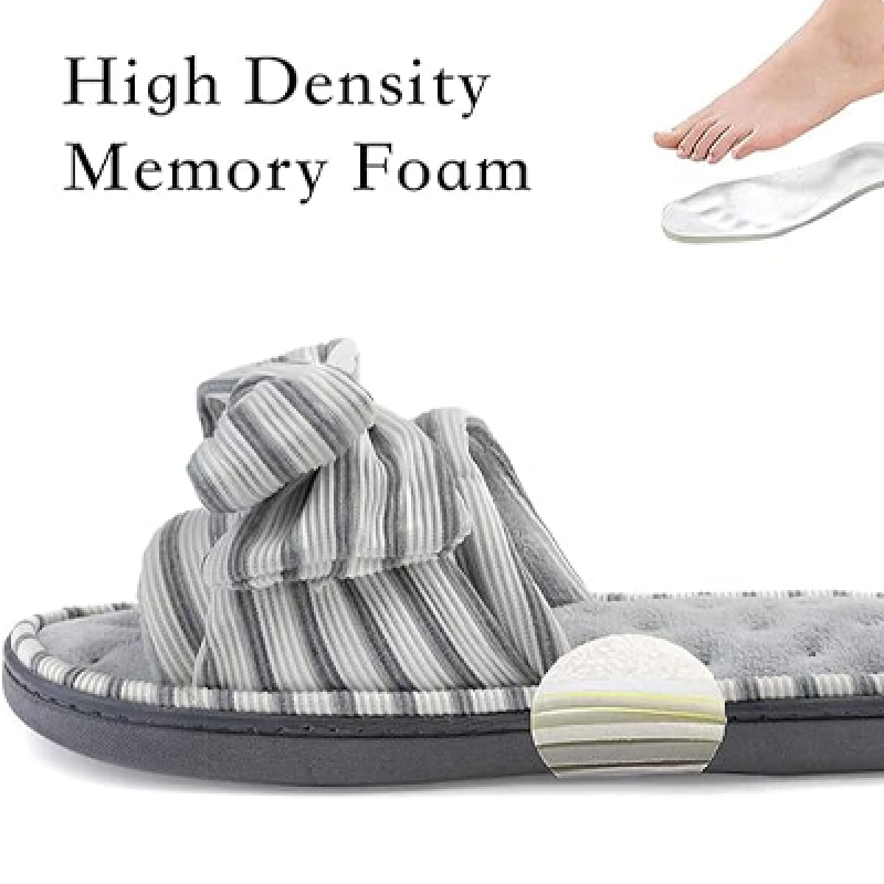 Women's Eurytides Slide Slippers Memory Foam House Shoes