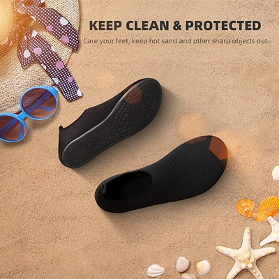 Water Shoes for Women Men Quick-Dry Aqua Socks Swim Beach Barefoot