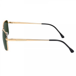Unisex gold-toned sunglass
